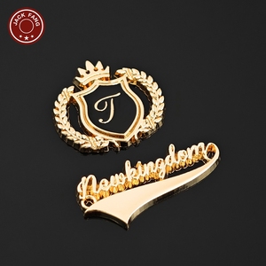 Bag <b>Gold</b> metal logo tag Engraved Hijab Abaya Scarf Shoes Custom Brand logo Metal Label Personalised metal tag for <b>Clothes</b> - Product Image 5