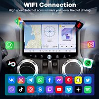 Reproductor de DVD con Pantalla de Radio de 11.5 Pulgadas, Snapdragon 665 para Jeep Wrangler JK 2011-2017, Pantalla Táctil Inalámbrica, Android Auto 4G Multimedia