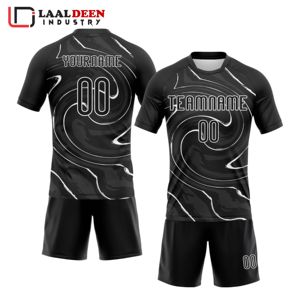 Jersey personalizado de manga larga con transferencia de calor de silicona 3D, resistente al desgarro, con bordado personalizado, logotipo del equipo de marca privada - Product Image 3