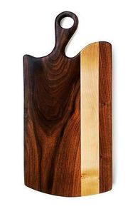 Planche à découper en bois d'acacia naturel la plus vendue à la main avec poignée planche à découper de légumes bon marché pour la cuisine - Product Image 4