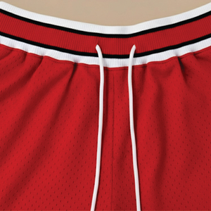 Shorts de sport décontractés pour hommes, séchage rapide, respirant, polyester, taille mi-haute, cargo, poches, basketball, entraînement, uni, vintage - Product Image 5