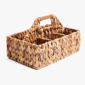 Cesta para cubiertos de jacinto de agua natural, organizador de cubiertos, cesta para utensilios a bajo precio - Product Image 5