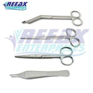 REEAX ENTERPRISES Venta al por mayor Instrumentos de vendaje quirúrgico de la mejor calidad Set Base de instrumentos quirúrgicos - Product Image 3