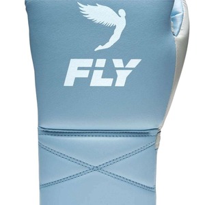 Guantes de Boxeo Fly Super Lace Pro X Azul Cielo para Entrenamiento y Combate, Diseño Personalizado, Guantes de Boxeo de Competición Fly - Product Image 5
