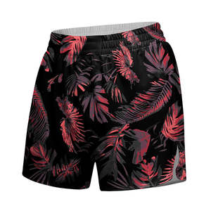 Best Price Custom Made Men's Sublimation Shorts Top Selling New Design Smooth 100% Polyester Fabric <b>Perfect</b> <b>Fit</b> Front Drawstring - Product Image 3