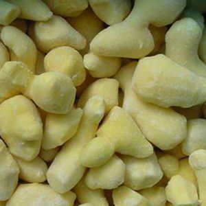 Jengibre congelado de primer grado a granel Certificado IQF Precio barato para exportar productos vegetales enteros - Product Image 2