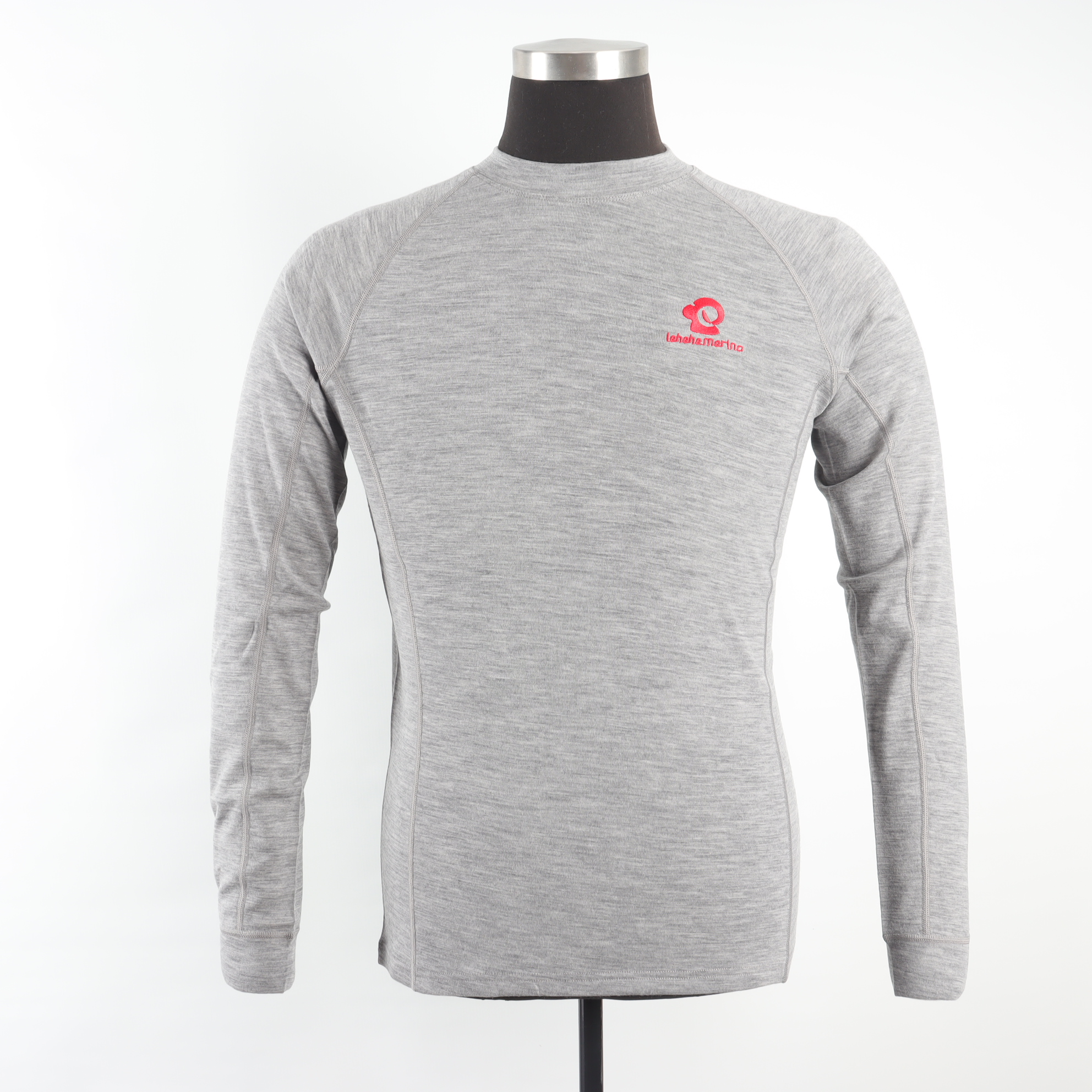 OEM Manufacturer Men's Classic Long Sleeve Merino Wool Tshirt