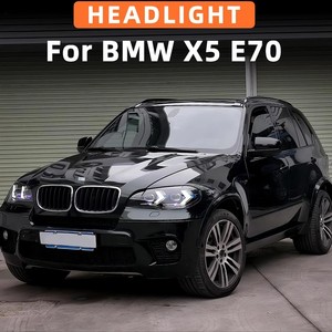 Đèn pha LED lắp ráp nâng cấp cho BMW X5 E70 F10 F18 535i 2007-2013 <span class=keywords><strong>DRL</strong></span> chiếu tín hiệu rẽ ánh sáng phía trước đầu đèn cắm chơi - Product Image 4