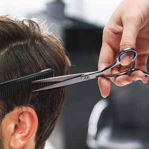 Best Price Hair Cutting Scissors Professional Barber 6.5 Inch Hairdressing Premium Quality J2 440C Salon Scissor - Product Image 5