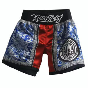 กางเกงขาสั้น MMA สำหรับผู้ชายกางเกงขาสั้นมวยไทยขาสั้นสำหรับผู้ชายกางเกงมวยแบบสั่งตัดโลโก้2025ได้ตามต้องการ - Product Image 1