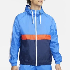 Survêtement deux pièces en nylon OEM avec fermeture éclair pour hommes logo personnalisé coupe parfaite style unique fabricant de survêtement coupe-vent - Product Image 4