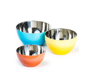 Le plus étonnant des outils à salade en métal massif élégant bol de stockage de fruits et légumes ajoute de l'ambiance à votre expérience culinaire - Product Image 3