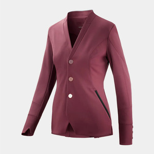 Precio al por mayor de alta calidad para montar a caballo señoras mostrar chaqueta impermeable mujer ropa ecuestre competición logotipo personalizado - Product Image 2