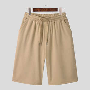 Conjunto deportivo de dos piezas para hombre, camisa y pantalones cortos de manga corta con cuello redondo, ajuste de verano para hombre - Product Image 3