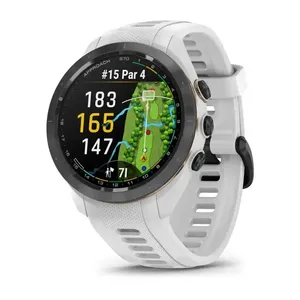 NUEVO EN VENTA: Reloj de Golf GPS Garmin Approach S70 de 47 mm, Premium, Negro/Blanco - Product Image 2