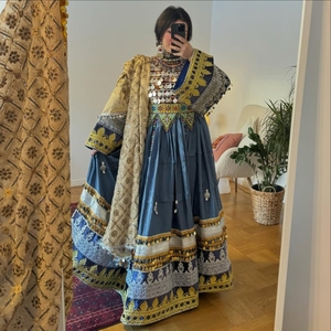 Pakistani Afghani <b>Dress</b> New Trending Pakistan Made <b>Long</b> Frock Beautiful <b>for</b> <b>Eid</b> From WS INTERNATIONAL Beautiful Suit 612 - Product Image 1