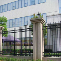 Panel de Cerca Decorativo de Hierro para Exteriores, de 6 Pies, Ecológico y Resistente, para Jardines y Villas