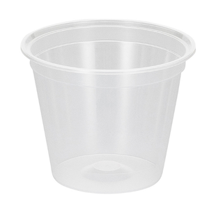 Resistant Made in Italy 8oz or 550ml plastic jars with lids Food Packaging plastik tepsi OEM Private Label
