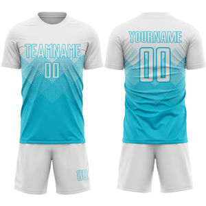 Vêtements de football personnalisés, ensemble de maillots de football OEM pour hommes, tissu respirant, séchage rapide, confortable, logo personnalisé, uniformes de football - Product Image 2