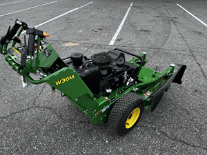 2025 Johnn Deer W36M Commercial Walk-Behind Lawn Mower 14.5HP V-Twin <b>Engine</b> 36 Inch Hydrostatic Grass Cutter for Sale - Product Image 6