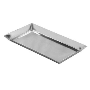 Bandeja de Servir de Metal de Diseño Elegante, Rectangular, de Aluminio Plateado Alemán, Apta para Lavavajillas, Decoración de Mesa de Cocina para el Hogar - Product Image 5