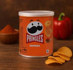 PRINGLESS Chips de pommes de terre à la crème sure et aux oignons 40g |   Texture semi-douce |   Vitamines |   Packs de vente en gros - Product Image 2