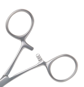 Pinzas hemostáticas de acero inoxidable con abrazadera de bola y zócalo de alta calidad - Product Image 2