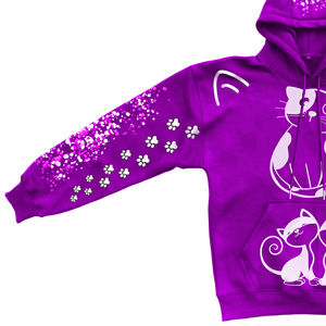 เสื้อสเวตเตอร์มีฮู้ดพิมพ์ลายปักแนวสตรีท2025สำหรับผู้ชายแฟชั่นลำลองผ้าฟลีซโอเวอร์ไซส์กำหนดโลโก้เองได้ - Product Image 4