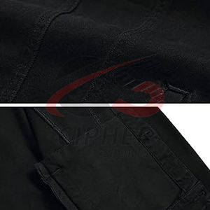 แจ็กเก็ตผ้ายีนส์สำหรับผู้ชายแจ็กเก็ตผ้าเดนิมผ้าฝ้ายออกแบบได้ตามต้องการผลิตจากโรงงาน - Product Image 2