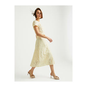BGN Women's Lace <b>Flare</b> <b>Skirt</b> S23S110 Turkey - Product Image 3