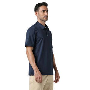 Camiseta Polo de alta calidad para hombre, algodón transpirable elástico sin costuras, estampado personalizado, patrón sólido, bordado, Logo, manga corta - Product Image 3