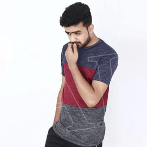 T-shirt décontracté 100% coton polyester pour hommes du fabricant professionnel taille personnalisée mèche douce et coupe surdimensionnée en vente - Product Image 4