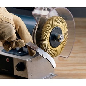 Disque de brosse radiale pour meuleuse, type BB-ZB, 150x12x25.4mm, grain 80, Cubitron 3M - Product Image 3