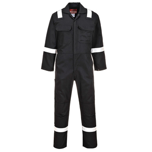 Overoles de algodón duraderos de alta visibilidad para hombres con ropa de trabajo de seguridad ligera personalizada reflectante - Product Image 1