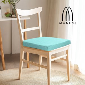 Set di Cuscini Decorativi in Lino e Bambù 42x40x36x4cm, Cuscini Ergonomici con Cucitura a Motivo Solido per Sedie, Divani e Sala da Pranzo - Product Image 2