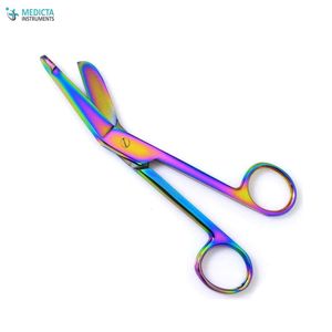 กรรไกรผ้าพันแผลสีไทเทเนียม/กรรไกรพยาบาล - Product Image 6