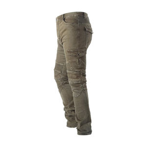 Vêtements de sport pour hommes de haute qualité 2026, pantalon de moto en jean, couleur et logo personnalisés, taille plus, respirant, coupe-vent, écologique - Product Image 2