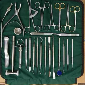 Juego de instrumentos quirúrgicos básicos de acero inoxidable para uso médico profesional, kit de instrumentos quirúrgicos. - Product Image 6