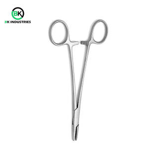 Portaagujas Quirúrgico Profesional de Acero Inoxidable, Diseño Duradero, Portaagujas de Acero Inoxidable para Uso Médico y Veterinario - Product Image 5