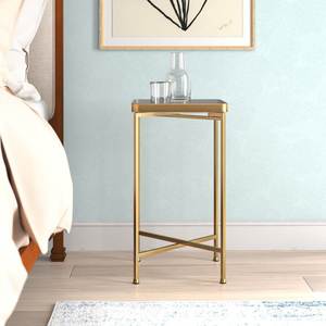 Mesa auxiliar de Pedestal de Metal de lujo plegable, forma cuadrada, nuevo diseño para decoración de Casa de Campo, precio al por mayor 2025 - Product Image 4