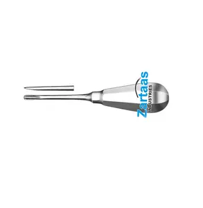 Hochwertige nicht sterile chirurgische Dental-Lindo-Levien-Wurzel aufzüge aus rostfreiem Stahl, gerade 4,5mm 1