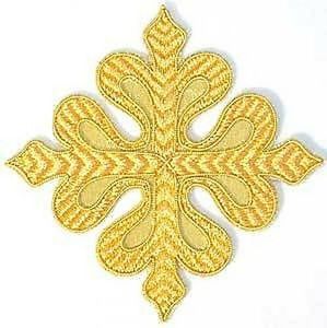 Customized Design Embroidery <strong>Patch</strong> Label for Clothing Hand Embroidered Vestment Applique Badges - Product Image 4