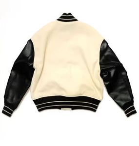 Offre Spéciale personnalisé brodé chenille patchs laine PU cuir manches Letterman Baseball College Varsities vestes - Product Image 2