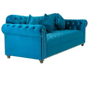 Sofa Set đồ nội thất phòng khách thiết kế Châu Âu Bọc sofa biệt thự ứng dụng Giao hàng nhanh OEM/ODM nhf Việt Nam đồ nội thất M