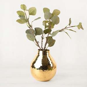 El más nuevo diseño elegante florero de latón oro a granel cantidad decoración festiva para el hogar Decoración de mesa decorativa Hotel hecho a mano India - Product Image 4