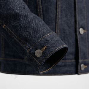 Veste en jean en toile respirante à manches longues pour femme, sur mesure, col montant, doublure en coton, design uni, mode streetwear d'hiver - Product Image 6