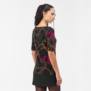 Blusa de Manga Corta para Mujer, Estilo Diario, Blusa de Algodón con Tela Suave, Blusa Casual Elegante para Mujer para el Trabajo - Product Image 2