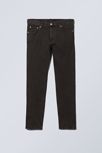 Jeans de Mezclilla Desgastados para Hombre, Gruesos y Lisos con Estampado, Decoraciones Lavadas y con Agujeros para Todas las Temporadas - Product Image 2