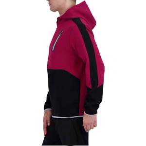 Sudaderas con capucha de color con cremallera completa para hombre, sudaderas con capucha bordadas con logotipo personalizado, fabricante de fábrica, sudadera al por mayor de calidad premium - Product Image 4