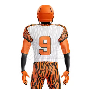 Personaliza el Diseño con Logotipo Impreso, Camiseta de Fútbol Americano para Hombre, Ropa Deportiva de Equipo, Uniformes de Fútbol Americano Sublimados - Product Image 6